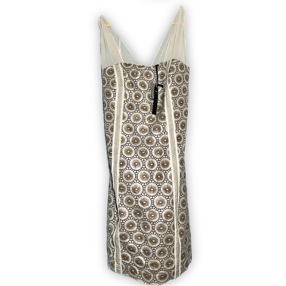 #D1 NWT Isabel Toledo for Lane Bryant Linen Blend Sleeveless Cocktail Dress - Picture 4 of 8